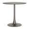 Homeroots 32" Taupe Steel Pedestal Base Round Top Dining Table 572232 - alternate 2