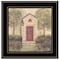 Homeroots Folk Art Outhouse III 2 Black Framed Print Wall Art 404721 - alternate 1