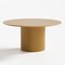 Homeroots 60" Natural Wood Pedestal Base Round Top Dining Table 713566 - alternate 4