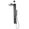 Anzzi Dion Series 39 in. 2-Jetted Shower Tower with Heavy Rain Shower and Body Jets SP-AZ082MB - alternate 1