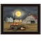 Homeroots Spooky Harvest Moon 4 Black Framed Print Kitchen Wall Art 406314 - alternate 1