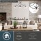 Vaxcel Monrovia 43.75-in Oil Rubbed Bronze 3-Light Linear Chandelier, Hanging Ceiling Island Pendant with White Glass H0259 - alternate 6