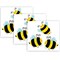 Creative Teaching Press Busy Bees, 6'', Designer Cut-Outs, 36-Piece Set, 3PK 10625 - alternate 1