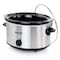 Better Chef 4 Quart Oval Slow Cooker with Removable Stoneware Crock in Stainless Steel IM-466S - alternate 4