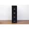 Space Solutions 14.25 in W 4 Drawer Vertical File Cabinet, Black 21618 - alternate 10