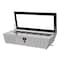 Koolmore 45 in. 6-Pan Countertop Ice Cream Display Freezer with Glass Top in Stainless-Steel KM-CGD-6P45 - alternate 3