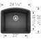 Blanco Diamond Single Bowl, Anthracite 440174 - alternate 2