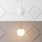 Jonathan Y Bleecker 7.75" Metal/Glass Globe LED Pendant, Almond JYL9528F - alternate 10