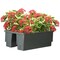 Pure Garden Railing Planter 20.75 in Flower Box w/ Drainage Insert 6-Gallon Outdoor Planter Box 50-LG1462 - alternate 7