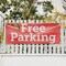 Signmission Free parking, 24 Inch x 72 Inch, Vinyl Banner B-72-30643 - alternate 2