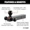Curt Multi-Ball Mount, 1-7/8, 2, 2-5/16 in Dia Hitch Ball, Carbon Steel, Powder-Coated 45652 - alternate 3