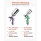 Vevor 3-Piece Air Spray Gun Kit Automotive Paint Spray Gun Set with 3 Nozzles, 3PK W-2000B5 - alternate 4