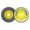 Klingspor SMT Titan 950 4-1/2" 80 Grit Flap Disc, 10PK 950080115DT - alternate 1