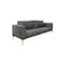 Homeroots Modern 78in Dark Grey Loveseat With Removable Cushions 480887 - alternate 5