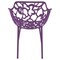 Leisuremod Modern Devon Aluminum Armchair, Purple, 4PK DCA23PU4 - alternate 6
