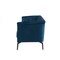 Homeroots 76" Blue Sofa With Silver Legs 480905 - alternate 7