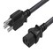 Sanoxy 15ft 14 AWG Universal Power Cord IEC320 C13 to NEMA 5-15P SNX-CBL-LDR-PW116-1215 - alternate 2