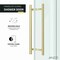 Anzzi 60in x 76in Frameless Shower Door with Sliding in Brushed Gold with Tsunami Tempered Clear Glass SD-FRLS06102BG - alternate 7
