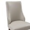 Manhattan Comfort 6-Piece Connie Dining Chair and Arm Chair in Light Grey 6-DC095-LG - alternate 2