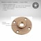 Ironwerks Designs 3/4in Female NPT Threaded Brass Floor Flange Class 125 PSI, Higher Corrosion Resistance, Lead Free BRFL34 - alternate 7