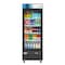Koolmore 29 Commercial Glass 1 Door Display Refrigerator Merchandiser-Upright Beverage Cooler w/LED Lighting MDR-1GD-23C - alternate 1