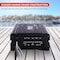 Pyle 4 Channel Waterproof Rated Marine Amplifier, 600 WATT Max Pro Audio Powersports Amp System Kit PLUTVRKBT200X4 - alternate 3