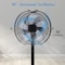 Edendirect 14.5 Inch Adjustable Pedestal Stand Fan with 12 Speed , Remote Control, 90deg Oscillation, Timer IR-STAND1601WRC - alternate 10