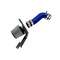 Hps Performance Air Intake Kit with Heat Shield, Blue,  827-715BL - alternate 1