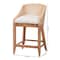 Bali & Pari Jasper Woven Seagrass Counter Stool, White Wash 265-14531-ZORO - alternate 8