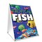 Signmission Tropical Fish, 24 Inch x 18 Inch A-frame Yard Sign, Plastic Sign SBC-1824-Tropical Fish - alternate 1