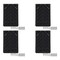 Mytee Products 4PK 24inx36in Semi Truck & Trailers Stripped Rubber Mud Flaps Mud Protection, 4PK MUDFLAP-142436-R01x4 - alternate 7