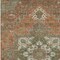 Homeroots 9' X 12' Rust Green And Brown Oriental Washable Indoor Outdoor Area Rug 600190 - alternate 5