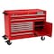 Proto 550 Series Rolling Cabinet, 8 Drawer, Red, Steel, 50 in W x 25-1/4 in D x 41 in H J555041B-8RD-1S - alternate 1