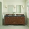 James Martin Vanities Lorelai 72''D Vanity, Mid-Century Walnut w/ Parisien Bleu Silestone Top w/FreePower Wireless Charger 424-V72-WLT-FPBL - alternate 7
