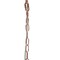 Homeroots Rose Gold Caged Iron Ceiling Light With Rose Gold Shades 651635 - alternate 3