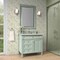 James Martin Vanities Brittany 36" Single Vanity, Sage Green, w/ 3 CM Siberian Silestone Top 650-V36-SGR-3SFR - alternate 5