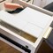 Martha Stewart Brody Clear Plastic Storage Organizer Bins W/ White Engineered Wood Lids, 3 Pack Small/Medium/Large BE-PB3317-WD-3-CL-WH-MS - alternate 5