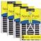 Nordic Pure 16x25x5 Plus Carbon Pleated Air Filter, High Capacity, MERV 10, 4 PK 16x25x5ABPM10C-4 - alternate 1