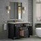James Martin Vanities Brookfield 48" Single Vanity, Black Onyx, w/ 3 CM Siberian Silestone Top 547-V48-BKO-3SFR - alternate 5