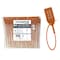 Kable Kontrol Identification & Tamper Proof Cable Zip Ties, 9 in L, Orange, HDPE (High-density polyethylene) CTPT-9-50-OR - alternate 1
