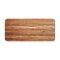Homeroots 71" Natural and Black Reclaimed Wood And Rattan Dining Table 716285 - alternate 6