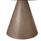 Homeroots 48" Natural Solid Wood Pedestal Base Round Top Dining Table 659075 - alternate 5