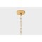 Corbett Lighting Arles 19.25 Integrated LED Chandelier in Vintage Brass 496-19-VB - alternate 3
