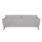 Homeroots 88" X 37" X 35" Oatmeal Polyester Sofa 374022 - alternate 3