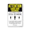 Signmission Public Safety, Liquor Store Customers Practice Social Distancing, 24in X 18in, OS-NS-A-1824-25361 OS-NS-A-1824-25361 - alternate 1