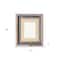 Homeroots 11" x 14" Brown Solid Wood Hanging Picture Frame 380289 - alternate 2