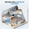 Edendirect 8,000 BTU (4,550 BTU DOE) Portable Air Conditioner Cools 350 sq. ft. with Dehum & Remote ZR-SPF2-08CG - alternate 5