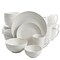 Gibson Home Ogalla 30 Piece Porcelain Dinnerware Set in White 105966.3 - alternate 1