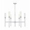 Z-Lite Esme Brushed Nickel 6 Light Chandelier 3047-6BN - alternate 1