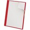 Universal Front Report Cover, Tang Fastner, Red, 25PK UNV57123 - alternate 1